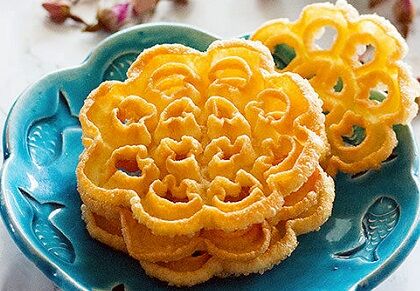 طرز تهیه شیرینی نان پنجره‌ای