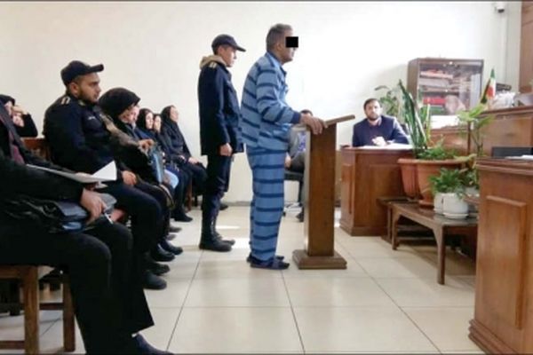 محاکمه مردی که  2 دختر و پدر و مادرزنش را کشت