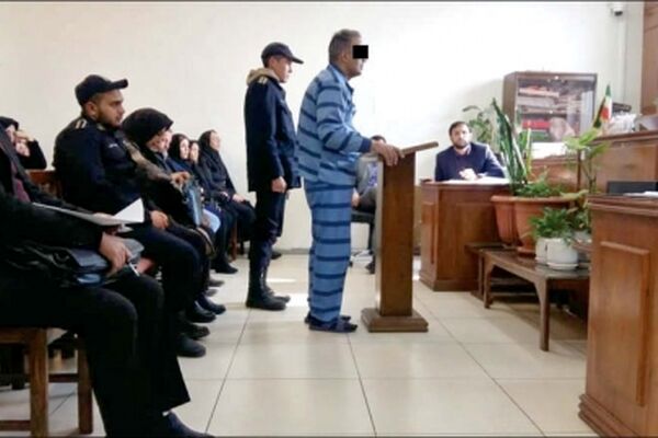 محاکمه مردی که  2 دختر و پدر و مادرزنش را کشت