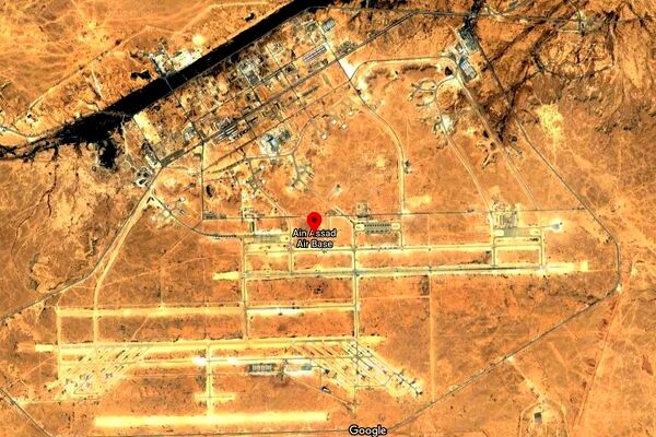 کدام پایگاه در عراق مورد اصابت قرار گرفت؟