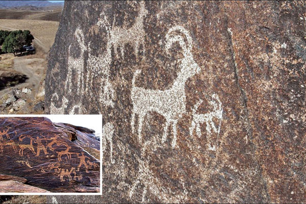 پیکاسوهای ۳۵۰۰ سال پیش در دشت مشهد!