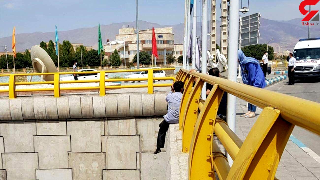 خودکشی یک مرد روی پل در نیشابور