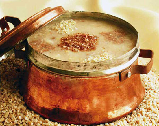 طرز تهیه حلیم ایرانی