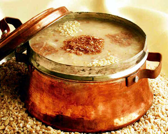 طرز تهیه حلیم ایرانی