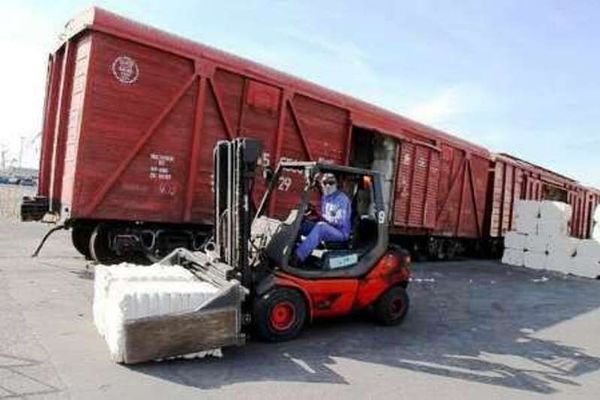 افزایش حمل و نقل ریلی و کالاهای صادراتی در خراسان