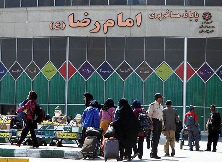 کاهش 55 درصدی جابه‌جایی مسافر در مشهد