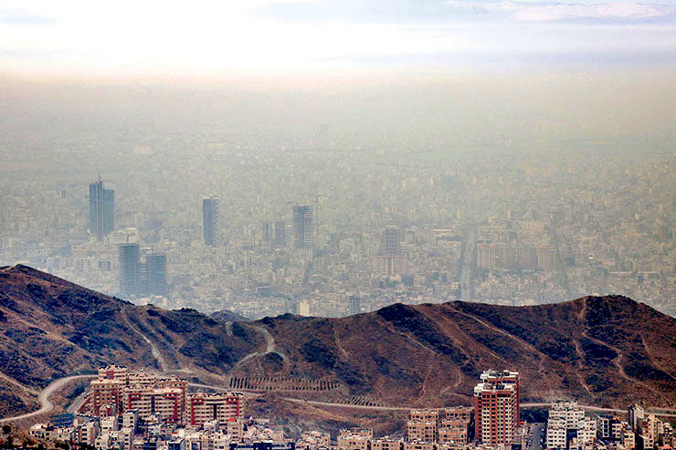 سهم زیاد خودروهای شخصی در آلودگی هوای مشهد