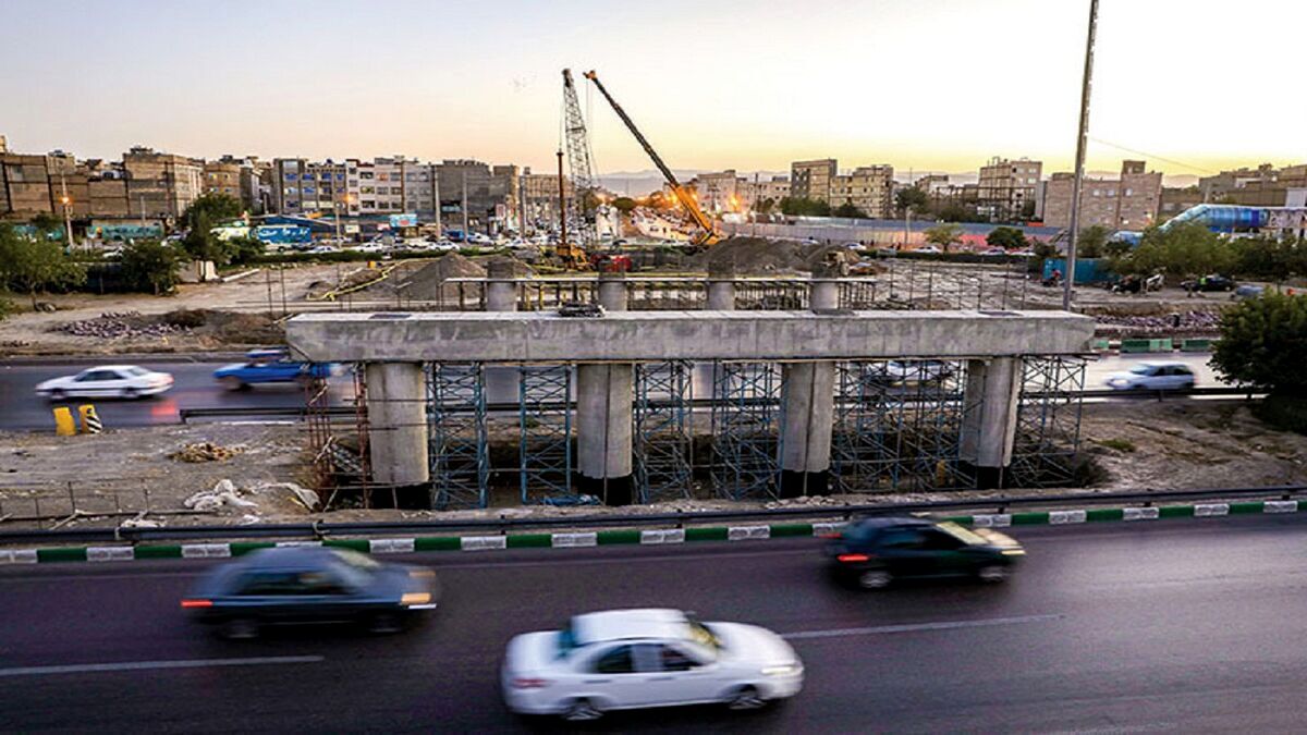 آغاز عملیات تیرگذاری تقاطع غیرهمسطح ابوطالب مشهد