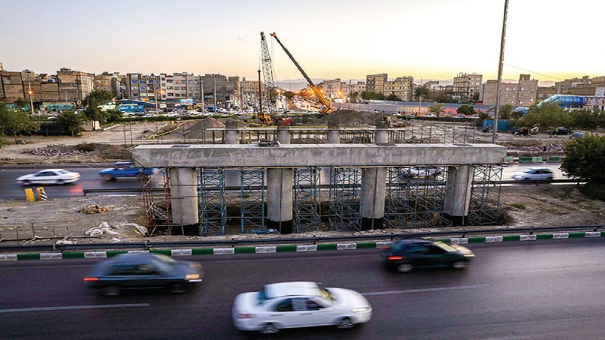 آغاز عملیات تیرگذاری تقاطع غیرهمسطح ابوطالب مشهد