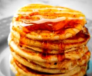 طرز تهیه «پنکیک» ساده خانگی برای صبحانه