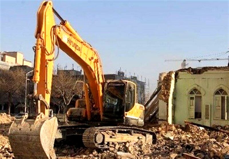 توضیح شهردار منطقه ثامن مشهد در مورد تخریب مسجد "هفت در"