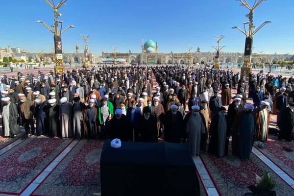 تشییع پیکر استاد اخلاق حوزه علمیه مشهد