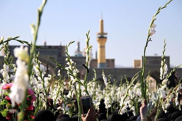 عزداری زنان نوغان برای امام مهربانی ها