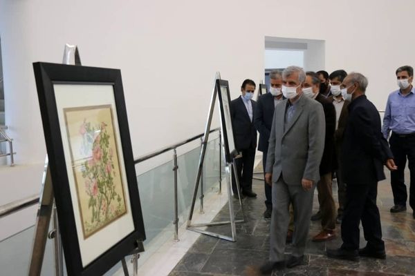 نمایشگاه اسباب کتابت و خوشنویسی در موزه خراسان بزرگ افتتاح شد