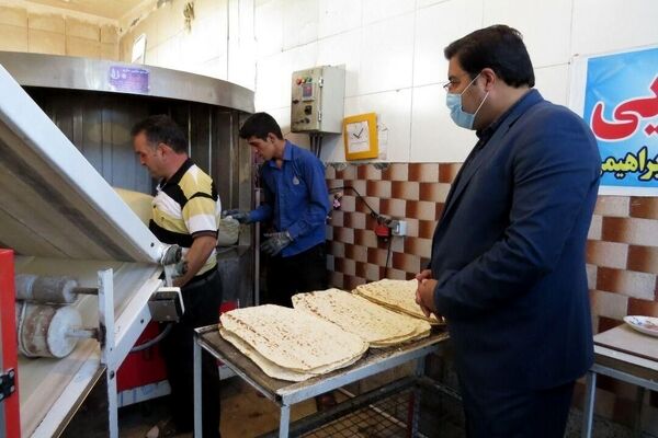 برخورد با ۳۶ نانوایی متخلف در مشهد