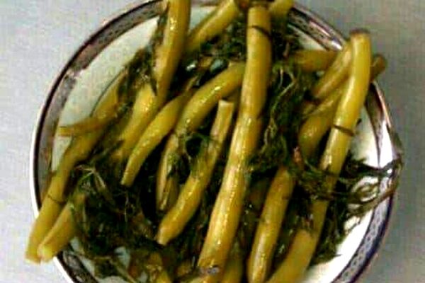 طرز تهیه ترشی لوبیا سبز خانگی