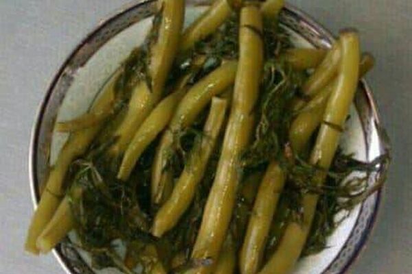 طرز تهیه ترشی لوبیا سبز خانگی