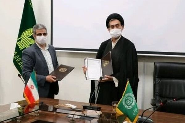 تفاهم‌نامه همکاری میان دانشگاه علوم اسلامی رضوی و موسسه آفرینش‌های هنری آستان قدس