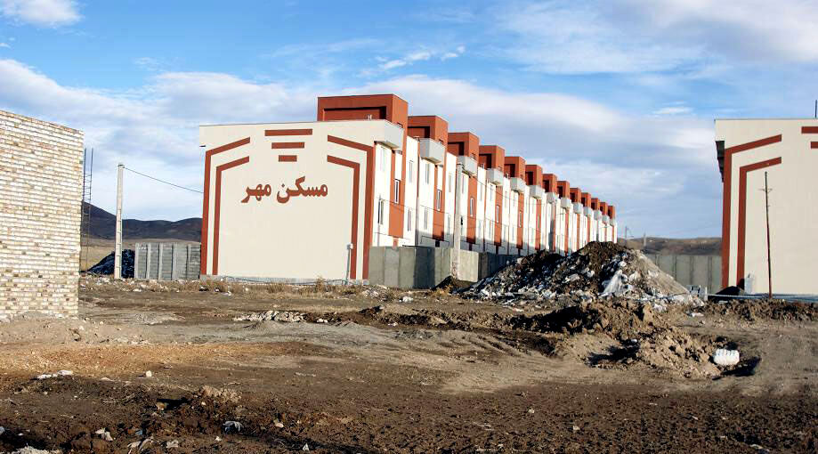 ۱۸۰۰ واحد مسکن مهر ناتمام در شهر جدید بینالود
