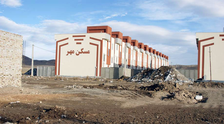 ۱۸۰۰ واحد مسکن مهر ناتمام در شهر جدید بینالود