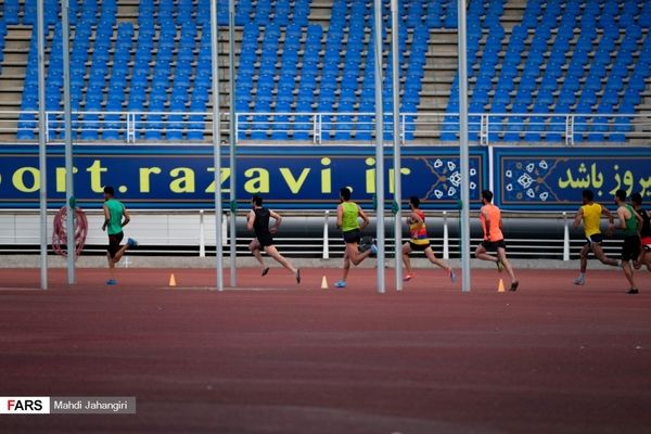 اولین مسابقات قهرمانی دو و میدانی در مشهد