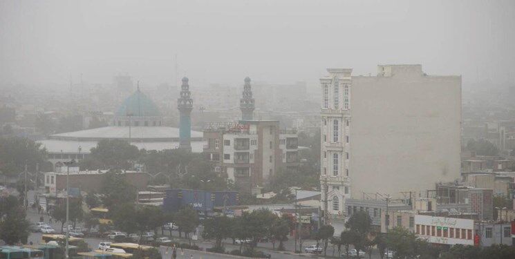 کیفیت هوای امروز مشهد ناسالم است