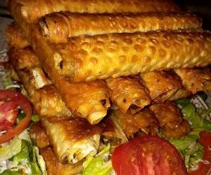 طرز تهیه “سمبوسه رولی” با گوشت چرخ کرده در منزل
