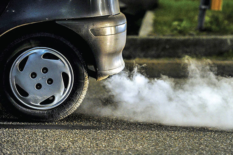 جریمه خودروهای آلاینده در مشهد