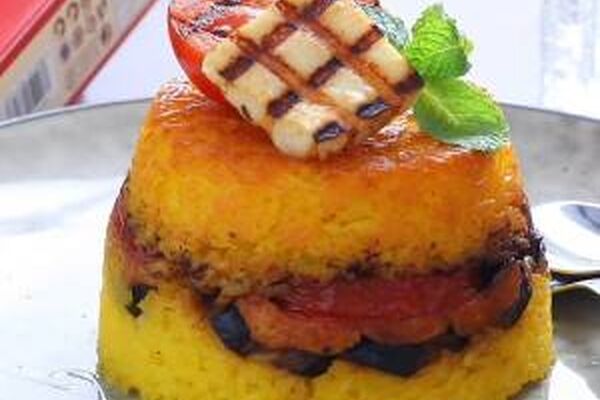 طرز تهیه ته چین بادمجان و گوجه با طعمی بی‌نظیر