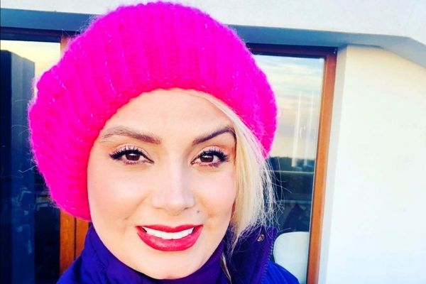 ترس صبا راد از زلزله ۷ ریشتری در ازمیر ترکیه/ ویدئو