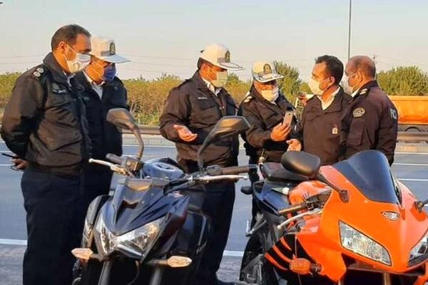 توقیف ۴ موتور سنگین لایی‌کش در بزرگراه‌های پایتخت