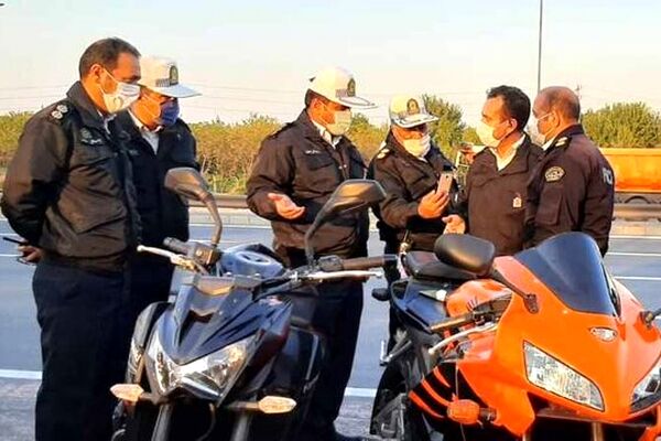 توقیف ۴ موتور سنگین لایی‌کش در بزرگراه‌های پایتخت