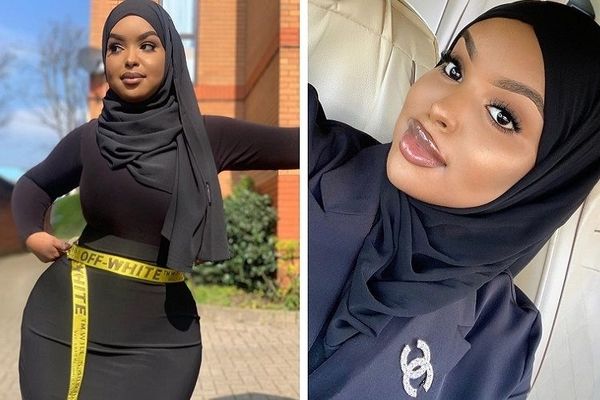 تصاویری از اولین مدل محجبه سیاهپوست بزرگ سایز در جهان