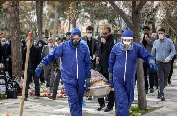 خبر تکمیل ظرفیت سالن تطهیر بهشت زهرا کذب است