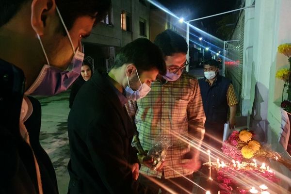 دانشجویان دانشگاه علوم پزشکی مشهد با بازماندگان حادثه تروریستی کابل ابراز همدردی کردند