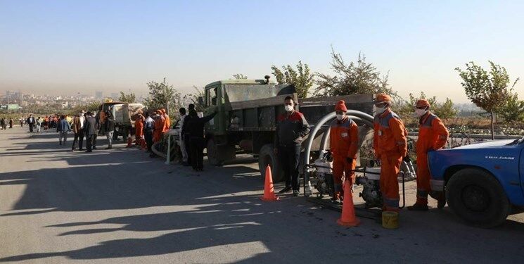 آمادگی کامل نیروهای خدمات شهری همزمان با فصل آغاز بارش‌ها