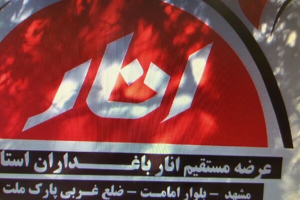 جشنواره انار در پارک ملت مشهد