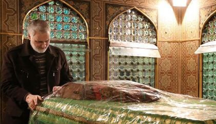 سردار سلیمانی شهادت را در حرم از خدا خواست
