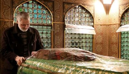 سردار سلیمانی شهادت را در حرم از خدا خواست