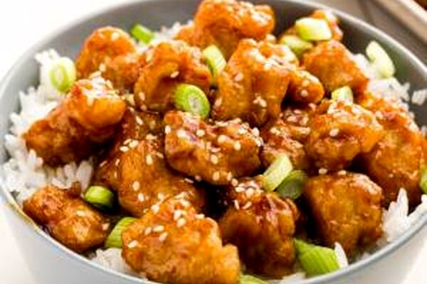 طرز تهیه خوراک مرغ چینی و سبزیجات به سبک چینی‌ها