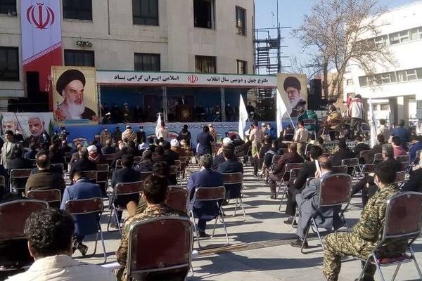 گرامیداشت آغاز دهه فجر انقلاب اسلامی در مشهد