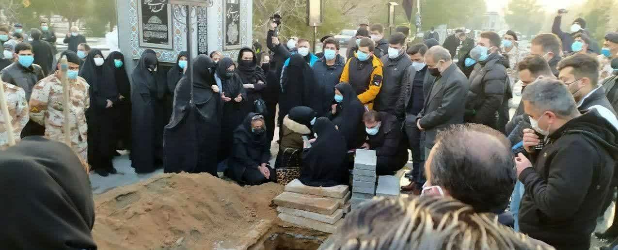 حال ناخوش مادر علی انصاریان