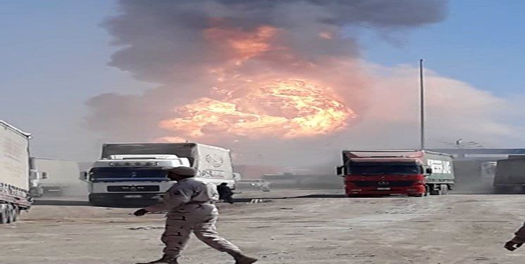 جزئیات انفجار مهیب گمرک افغانستان، در نزدیکی مرز ایران