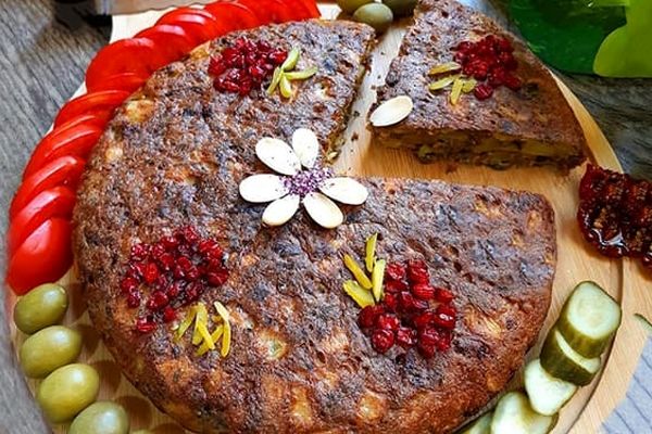 طرزتهیه کوکو بادمجان