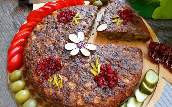 طرزتهیه کوکو بادمجان