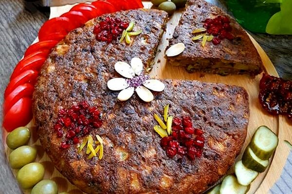 طرزتهیه کوکو بادمجان