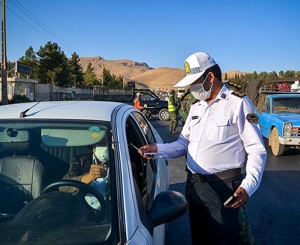 ۴۵۶ دستگاه خودرو غیربومی در ورودی مشهد جریمه شدند