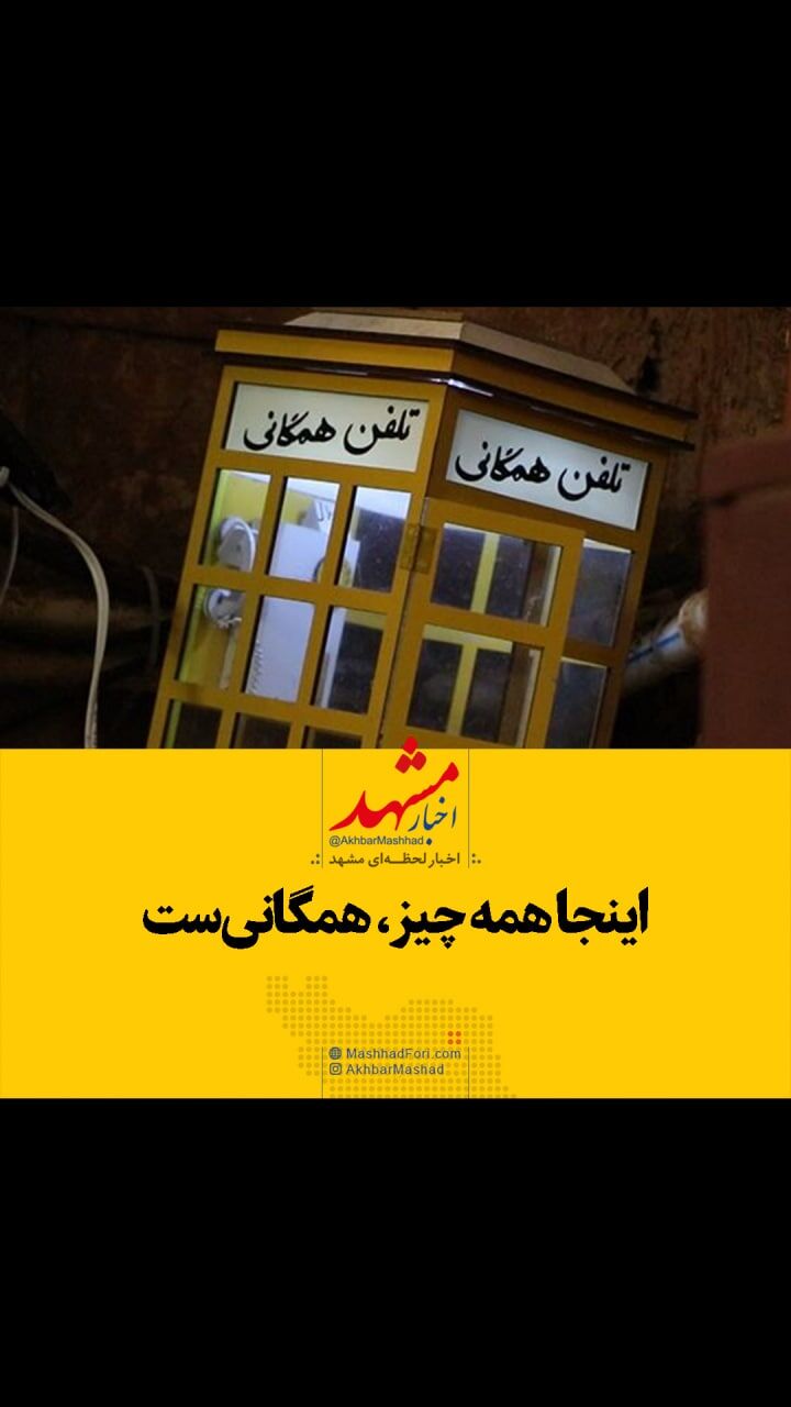 فیلم| اینجا همه‌چیز همگانی است