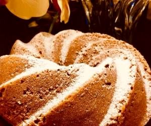 طرز  پخت کیک کاپوچینو