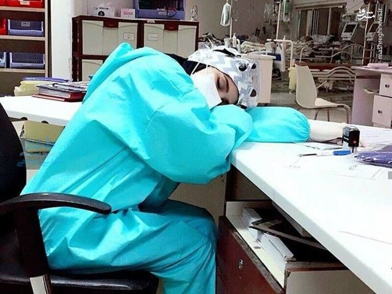 تصاویر 30 تن از پرستاران مدافع سلامت زینت بخش خیابان‌های شهر می‌شود